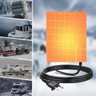 Engine Block Heater Oil Pan Pad W Thermostat 120v 150w 4 X 5  Self Adhesive 2pc