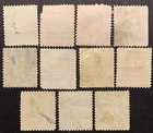 Us Stamps  264-274 St Of 11 Used  1 Cent Thru 15 Cent Banknotes  Scv  59