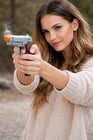 Airsoft Gun G22m Full Metal Zinc Alloy Shell Spring Powered Pistol 230 Fps