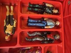 Lot Of 24 Vintage Gi Joe Figures W  Carrying Case 