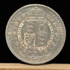Great Britain Half Crown 1887  Victoria Jubilee  A unc  obverse Cleaned    A4