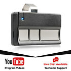 2 Replacement For Liftmaster 973lm 390mhz Car Garage Door Remote Black Blue