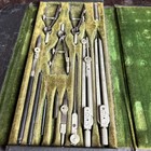 Vintage R o  Richter  Germany Drafting Set Of Tools In Case