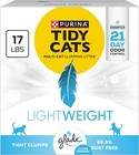 Multi-cat Purina Cat Litter - 17 Lb  Low Dust  Clumping With Clear Springs Scent