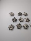 Lot Of 10 Elephant Charms For Bracelets Necklaces And Earrings