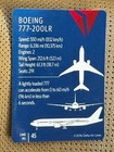 New Delta Air Lines Pilot Trading Card Boeing 777-200lr