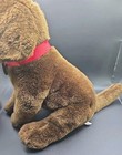 Realistic Fao Chocolate Brown Lab Labrador Dog Puppy Plush Stuffed Animal 2015
