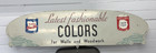 Vintage 1950s Super Kem-tone Paint Kem-glo Metal Advertising Sign Display