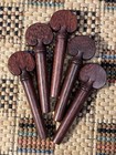 Tetul  tamarind  Heart Violin Peg Set  5 - Usa Seller 