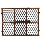Evenflo Position And Lock Farmhouse Pressure Mount Gate - Dark Wood 2026900