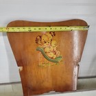 Vintage Architecture Salvage Child s Seat Back Puppy Ducky Slide - Retro Playful