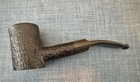 Large Parker Sandblasted  Estate Smoking Pipe - Poker Shape   Sitter - Nice 