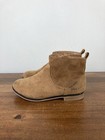Cat   Jack Booties Little Girls Brown Faux Suede Side Zip Ankle Boots Size 11