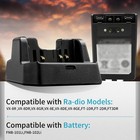 Cd41 Rapid Charger Upgraded For Yaesu Ft5dr Ft1dr Ft2dr Ft3dr Vx8r Radio