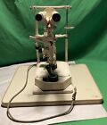 Vintage W e  Krahn Slit Lamp For Parts Or Not Working Made In Germany  6322