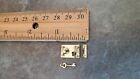 Dollhouse Miniature Door Knob Plate Lock Set With Key Gold 1 12 Scale Large