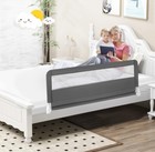 Bed Rails For Toddlers  59       Extra Long  Upgraded Swing Down Bed Guard W safety 