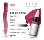 Nuva Colors Lips  200 Wild Pink 0 5oz Permanent Makeup Ink Pigment Pmu New