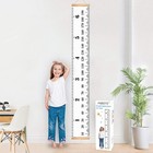 Mibote Growth Height Chart For Kids  Removable 79  X 7 9   Black   White
