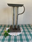 Vintage 4 Tube Metal Taper Candle Mold 9 5    Primitive Candle Tool 9  Tubes