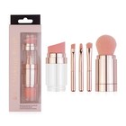 5-in-1 Makeup Brushes Multifunctional Portable Foundation Eyeshadow Puff Powder 