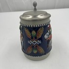 Vintage Ceramic Beer Stein German Style 5 Inch Mug Used