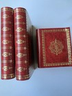 Vintage Italian Leather Playing Cards Bookcases  2 1 2  X 3 3 4   Double Deck