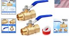 2pack 1  Brass Ball Valves  Full Port  Female To Male Npt