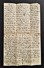 1791 Antique Mortgage Deed York Ma Wm Cleveland Debt Paid Johnson Moulton