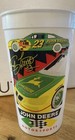 1996 John Deere Motorsports Chad Little  23 White Plastic Hdpe Cup Nascar Series