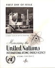 Vintage Artcraft Un Fdc Scott 59 International Atomic Energy Agency Nyc Postmark