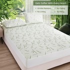 Bamboo Mattress Protector Hypoallergenic   Breathable Waterproof Mattress Cover