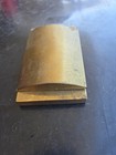 Vintage Longines Gold Tone Brushed Brass Watch Presentation Display Box Only