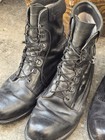 2 Pair Vintage Leather Military Black Combat Boots  Addison Shoes   Other  Sz 12