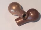 4 Authentic 1in X 1 2in Mcm Mid-century Modern Solid Brass Drawer Pulls Knobs