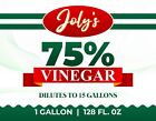 Joly s Vinegar 75    Detox Health Products   Pure Super Concentrated Vinegar 
