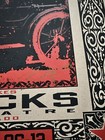 Neil Young Crazy Horse Red Rocks 2012 Original Silkscreen Concert Poster