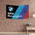 Bmw Flag Banner 3x5ft M Power Motorsport Wall Decor Garage Shop Man Cave Sign