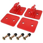 3 8  Bolt On Grab Hooks For Loader Tractor Bucket Heavy Duty Steel Pack Of  2 