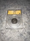 1883 Hawaii 25 Cents Anacs Ef 45 Toned