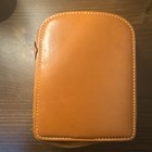 Vintage Mcm Travel Bar Set Bourbon Scotch Glass Flasks Leather Case As Is Repair