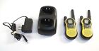 Motorola Talkabout Mh230r Two Way Radio Walkie-talkie Yellow W  Kebt-086 Charger