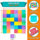 Prosource Baby Play Mat Soft Foam Floor Tiles For Kids Interlocking Eva Panels