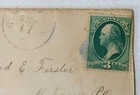 David Ferster 172nd Pa Infantry Civil War  147- 1870 3c Washington Green Stamp