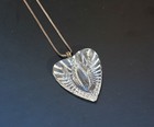 Vintage Waterford Cystal Heart Pendant