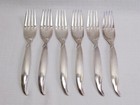 33 Pc 1847 Rogers Flair International Silver Silverplate Flatware Service For 6
