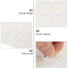  5 Sheets Of Small Double Sided Tape Removable Double Sided Tape Removable