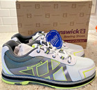 New In Box Brunswick Kross L-027 Bowling Shoes Womens Size 6 5 White Grey Yellow