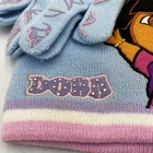 Vintage 2006 Dora The Explorer Viacom Girls Winter Knit Hat And Gloves Set Nwt