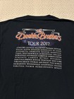 Authentic The Doobie Brothers Adult Large Navy Blue 2017 Concert Tour Shirt